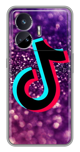 Чехол с печатью "Яркий ТикТок" для Realme GT5