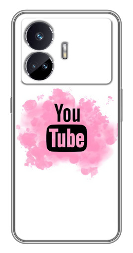 Чехол с печатью "Ютуб в дыму" для Realme GT5