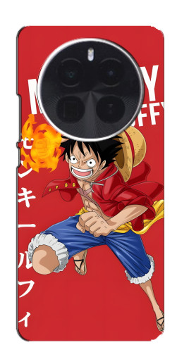 Силиконовый чехол с изображением "Атакующий D Luffy" для Realme GT5 Pro