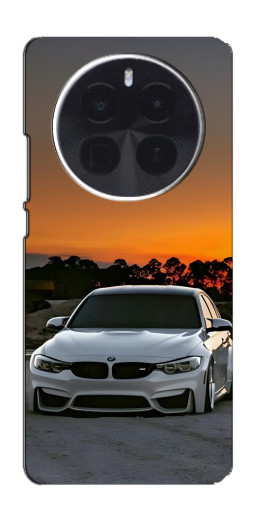 Силиконовый чехол с изображением "BMW белая" для Realme GT5 Pro