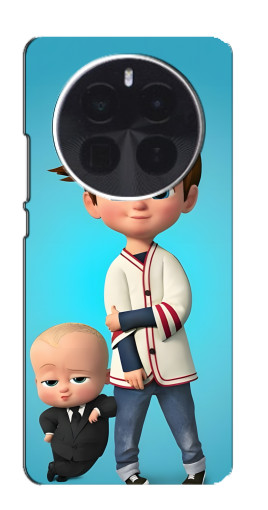 Силиконовый чехол с изображением "Boss and Boy" для Realme GT5 Pro