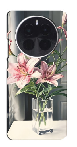 Чехол с принтом "Букет лилии" для Realme GT5 Pro