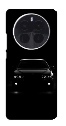 Силиконовый чехол с изображением "Черный бумер" для Realme GT5 Pro