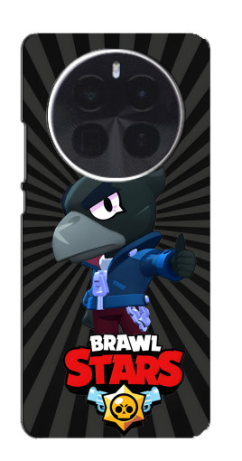 Чехол с принтом "Crow Brawl Stars" для Realme GT5 Pro