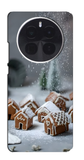Силиконовый чехол с изображением "Домики из пряников" для Realme GT5 Pro