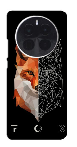 Чехол с принтом "Fox" для Realme GT5 Pro