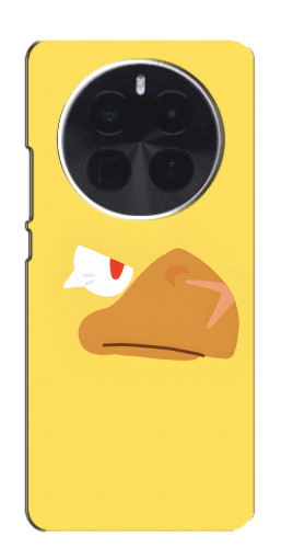 Чехол с принтом "Gold Crow" для Realme GT5 Pro