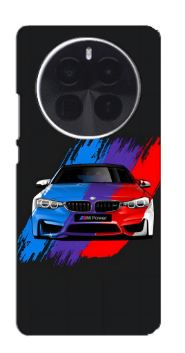 Силиконовый чехол с изображением "Красочный BMW" для Realme GT5 Pro