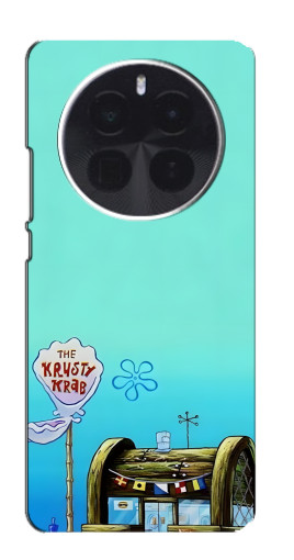 Чехол с печатью "Krusty Krab" для Realme GT5 Pro