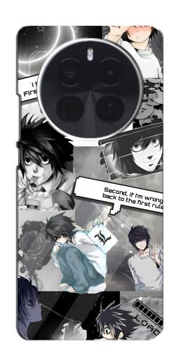 Чехол с принтом "L - Death note" для Realme GT5 Pro