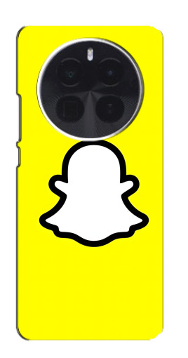 Чехол с печатью "Лого Snapchat" для Realme GT5 Pro