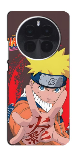 Чехол с картинкой "Naruto атакует" для Realme GT5 Pro