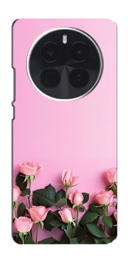 Силиконовый чехол с изображением "Нежные розы" для Realme GT5 Pro