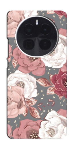 Чехол с печатью "Рисунок розы" для Realme GT5 Pro