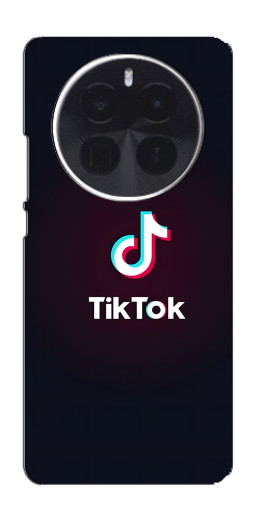 Чехол с принтом "TikTok темный" для Realme GT5 Pro