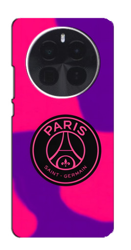 Силиконовый чехол с изображением "Яркий лого PSG" для Realme GT5 Pro