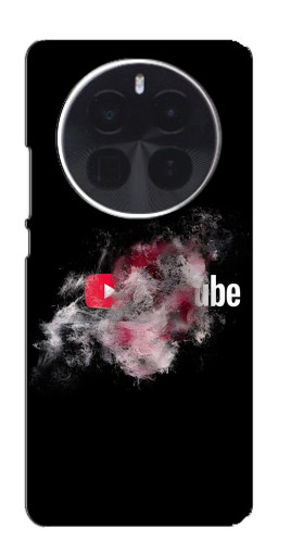 Чехол с печатью "Яркий Ютуб" для Realme GT5 Pro