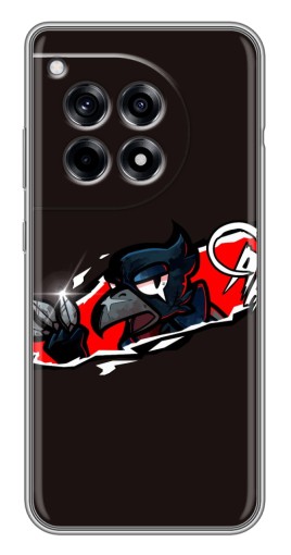 Чехол с картинкой "Ассасин Ворон" для OnePlus 12 Pro