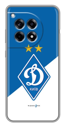 Чехол с картинкой "Бело-синий Динамо" для OnePlus 12 Pro
