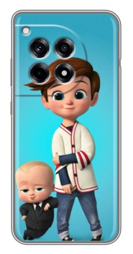 Чехол с картинкой "Boss and Boy" для OnePlus 12 Pro