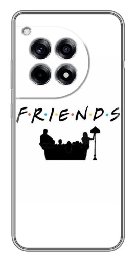 Чехол с печатью "Друзья на диване" для OnePlus 12 Pro
