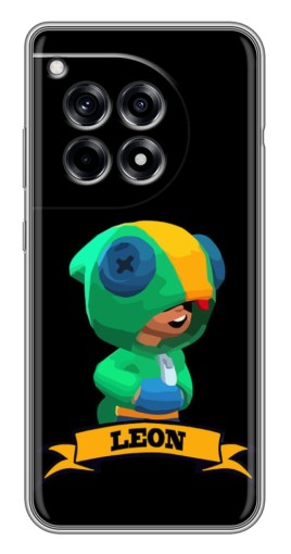 Силиконовый чехол с изображением "LEON" для OnePlus 12 Pro