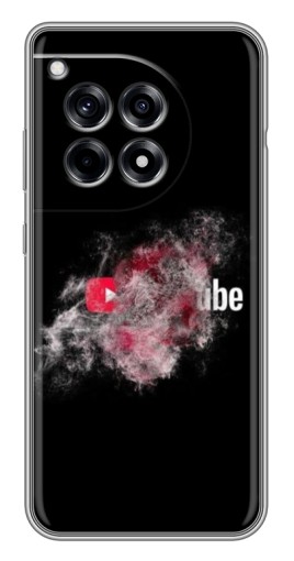 Чехол с принтом "Яркий Ютуб" для OnePlus 12 Pro