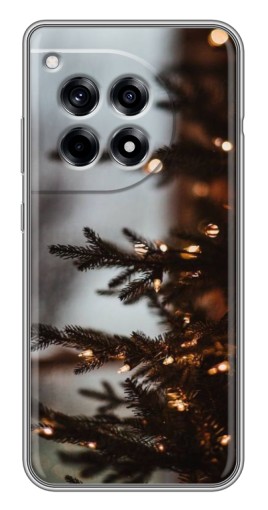 Чехол с картинкой "Елка с гирляндой" для OnePlus 12 Pro