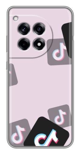 Чехол с печатью "Значки ТикоТока" для OnePlus 12 Pro