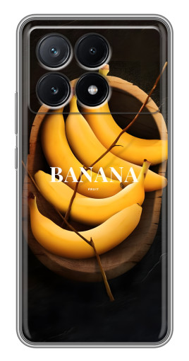 Чехол с печатью "Banana" для Xiaomi POCO X6 Pro (5G)