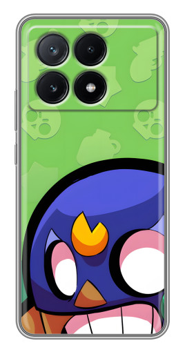 Чехол с принтом "Боец в маске" для Xiaomi POCO X6 Pro (5G)