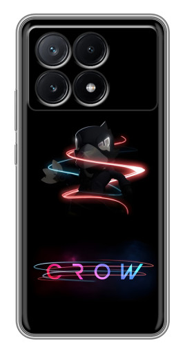 Силиконовый чехол с изображением "Brawl Crow" для Xiaomi POCO X6 Pro (5G)