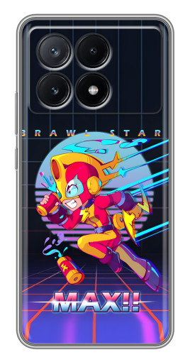 Чехол с картинкой "Brawl MAX" для Xiaomi POCO X6 Pro (5G)