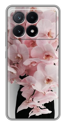 Чехол с печатью "Букет орхидеи" для Xiaomi POCO X6 Pro (5G)