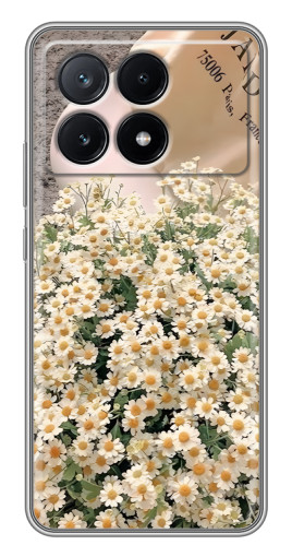 Чехол с печатью "Букет ромашек" для Xiaomi POCO X6 Pro (5G)