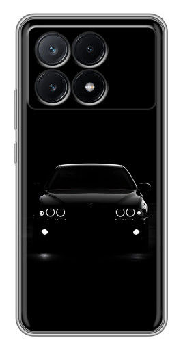 Чехол с печатью "Черный бумер" для Xiaomi POCO X6 Pro (5G)