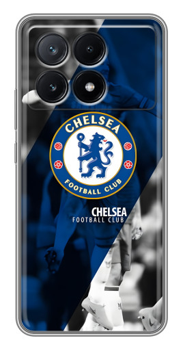Чехол с картинкой "Club Chelsea" для Xiaomi POCO X6 Pro (5G)