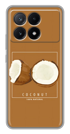 Чехол с печатью "Coconut" для Xiaomi POCO X6 Pro (5G)
