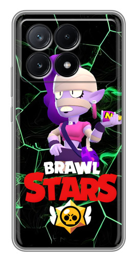 Силиконовый чехол с изображением "Emz Brawl Stars" для Xiaomi POCO X6 Pro (5G)