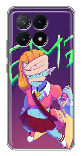 Силиконовый чехол с изображением "EMZ модная" для Xiaomi POCO X6 Pro (5G)