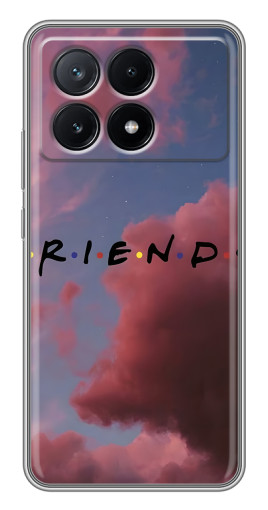 Силиконовый чехол с изображением "Friends" для Xiaomi POCO X6 Pro (5G)