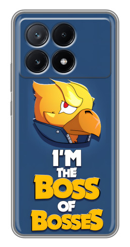 Чехол с принтом "Gold Boss" для Xiaomi POCO X6 Pro (5G)