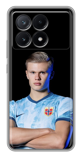 Силиконовый чехол с изображением "Холанд Норвежец" для Xiaomi POCO X6 Pro (5G)