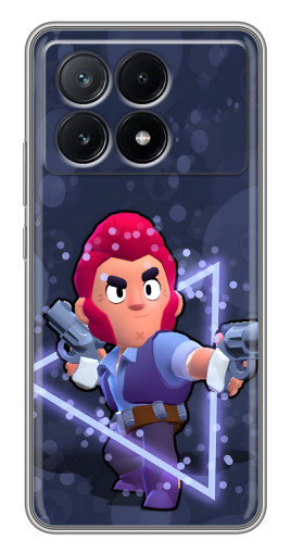 Силиконовый чехол с изображением "Кольт Бравл" для Xiaomi POCO X6 Pro (5G)