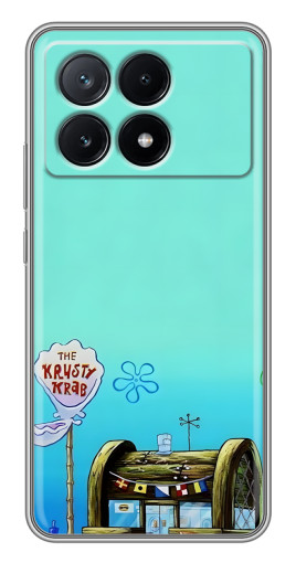 Чехол с картинкой "Krusty Krab" для Xiaomi POCO X6 Pro (5G)