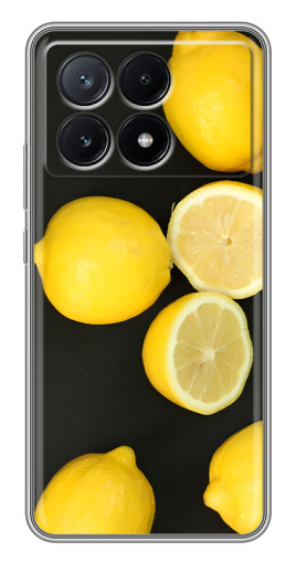 Чехол с печатью "Лимонный стиль" для Xiaomi POCO X6 Pro (5G)