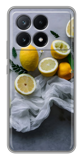 Чехол с картинкой "Лимонное настроение" для Xiaomi POCO X6 Pro (5G)