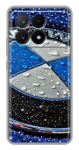 Силиконовый чехол с изображением "Лого BMW" для Xiaomi POCO X6 Pro (5G)