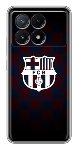 Чехол с принтом "Лого FCB" для Xiaomi POCO X6 Pro (5G)