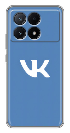 Чехол с печатью "Лого ВК" для Xiaomi POCO X6 Pro (5G)